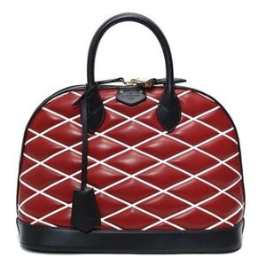 Louis Vuitton Malletage Alma PM Rouge Like NEW